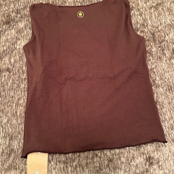 Brand New Indigo Luna Brown Sleeveless Top - Picture 4 of 4
